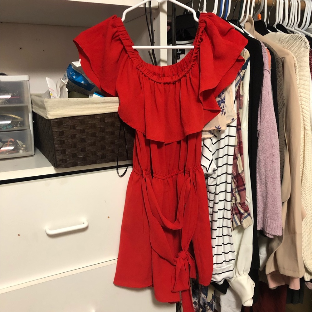 Forever 21 Red Romper
